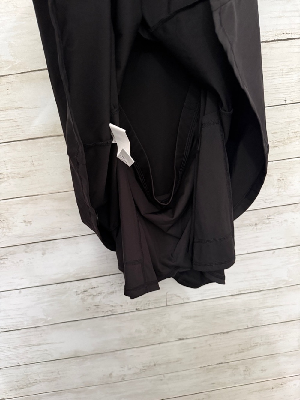 Black Racerback Tennis Dress - Picture 4 of 6